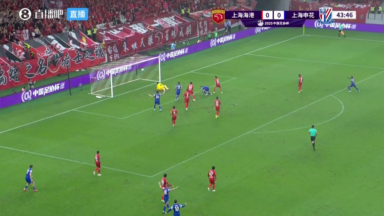 吳曦助攻路易斯頭球破門(mén)申花1-0領(lǐng)先海港