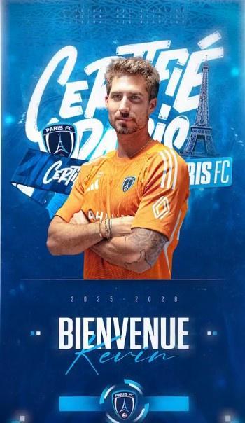 重返法甲，特拉普加盟巴黎FC，簽約至28年。